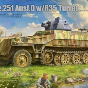 BT042 Sd.Kfz.251 Ausf.D with R35 Turret