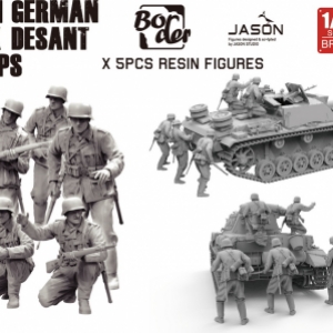  BR005 GERMAN TANK DESANT TROOPS