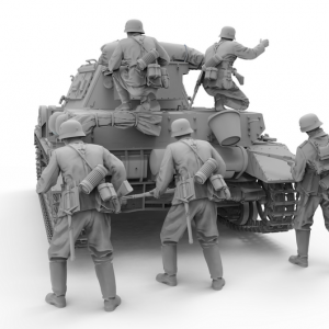  BR005 GERMAN TANK DESANT TROOPS