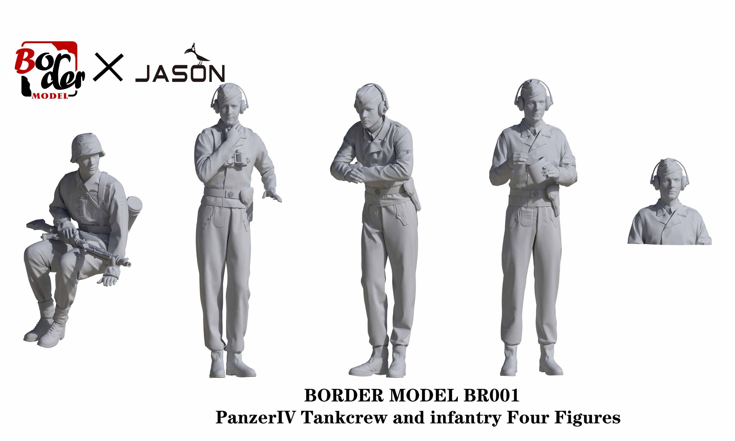 BR001 Resin soldier for PANZER IV J(图3)