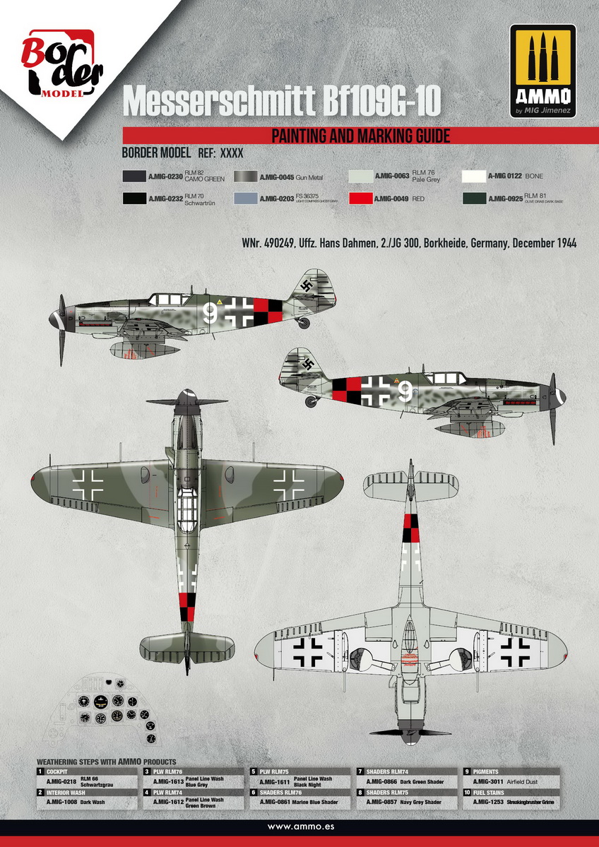 BF013 BORDER  35 SCALE BF109 G-10(图3)