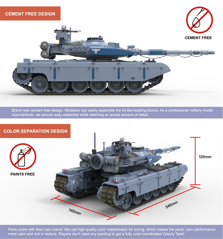 BC002 GRIZZLY BATTLE TANK(图2)