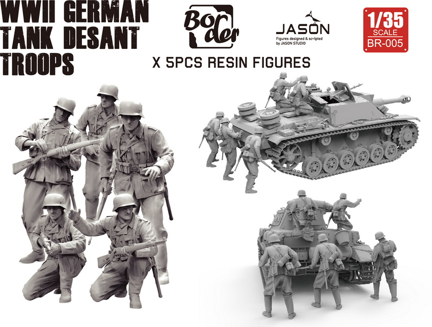  BR005 GERMAN TANK DESANT TROOPS(图1)