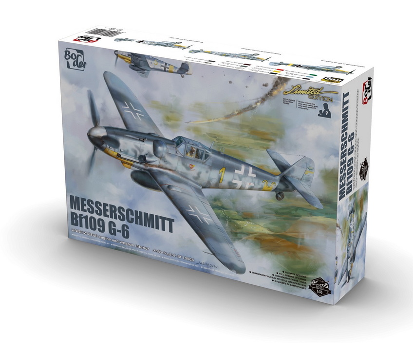 BF001 35 SCALE MESSERSCHMITT BF109G-6(图1)