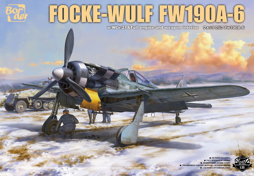 BF003  35SCALE focke-wulf fw190A6(图1)