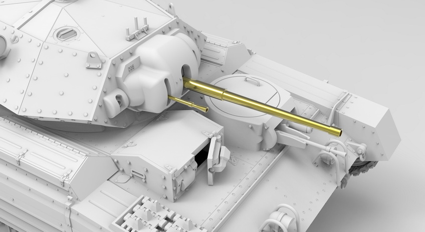 BT015   十字军坦克MK II 型德军缴获版(图5)