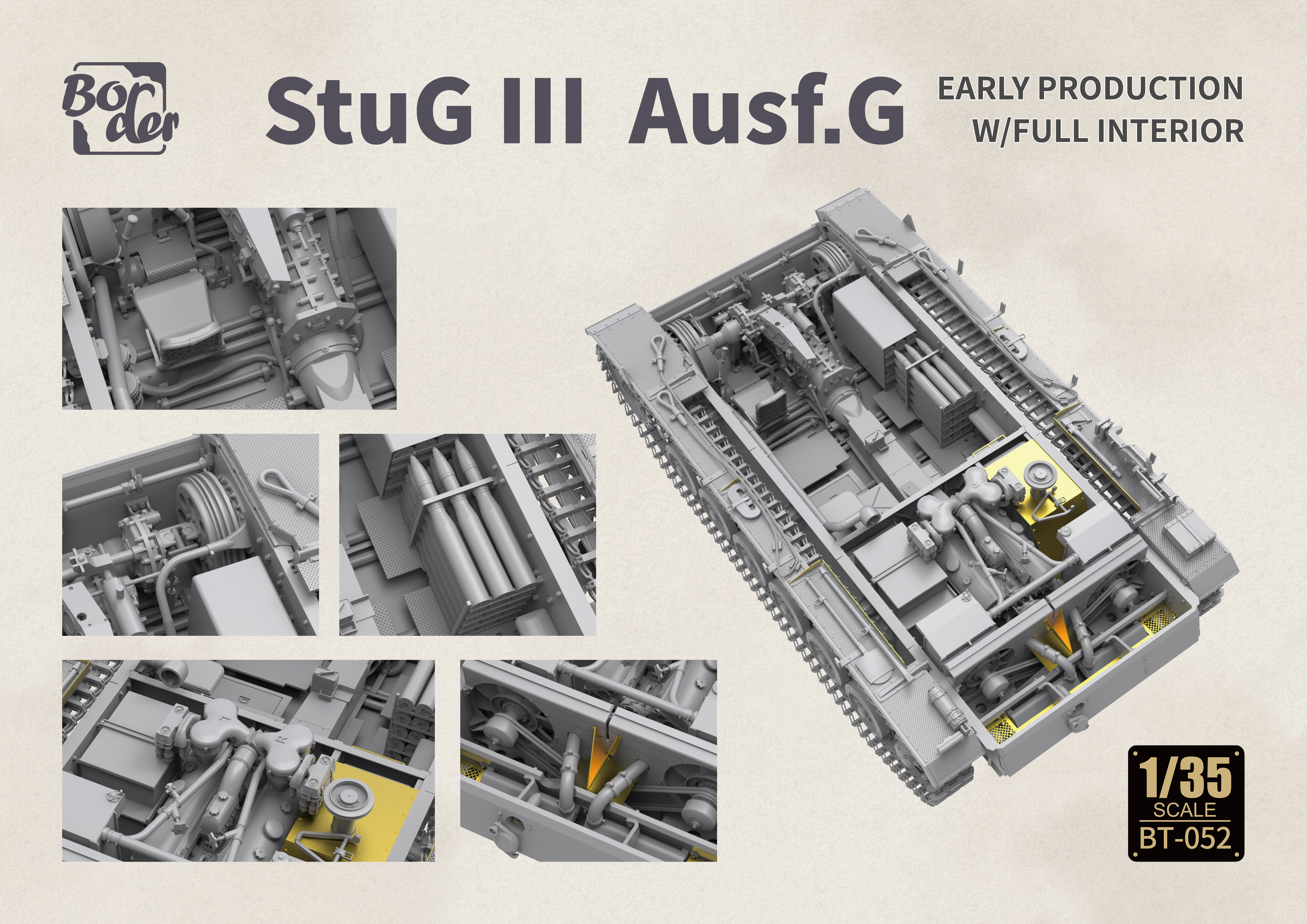 BORDER BT—052 StuG III Ausf. G Early Production Version(图3)
